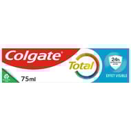 Colgate total effet visible dentifrice color change 75ml