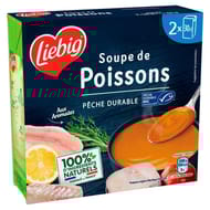 Liebig soupe de poissons msc 2 x 30 cl