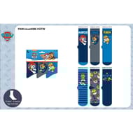 Lot de 3 paires de mi chaussettes enfant licence garçon PAT PATROUILLE LOT2 31\35