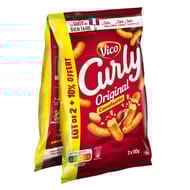 Curly cacahuète 2x100g + 10% offert