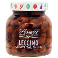 Florelli leccino olives à l'italienne 150g net égoutté
