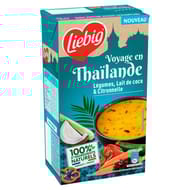 Liebig soupe voyage en thailande legumes, lait de coco et citronelle 1L