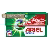Ariel pods lessive capsules 4 en 1 ultra détachant 39 doses