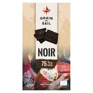 Grain de Sail Tablette chocolat noir 75% bio  - 100g