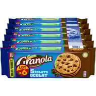 Granola maxi cookie chocolat 276g x6