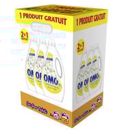 Omo lessive liquide tahiti lot de 3x42 lavages 2+1 gratuit
