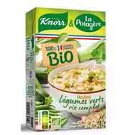 La potagere et knorr mouline de legumes verts riz noir bio 1L legumes de france