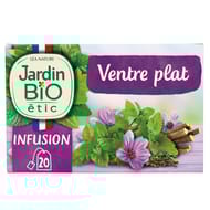 Jardin bio étic infusion ventre plat bio étui + 20 sachets 30g