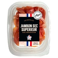 Dentelle jambon sec supérieur vpf 80g aoste