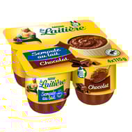La laitière semoule au lait au chocolat 4x115g