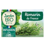 Jardin bio étic infusion romarin bio étui + infu be papier h&s 30g