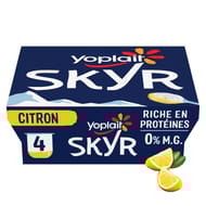 Skyr 0% citron 4x100g