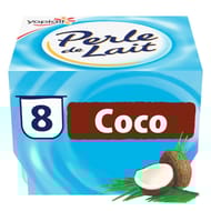 Perle de lait aromatisé coco 8x125g