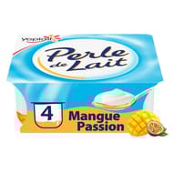 Perle de lait sur lit de mangue passion 4x125g