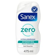 Sanex zero gel douche essentiel peau normal 475ml