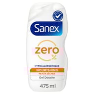 Sanex zero douche essentiel peau seche 475ml