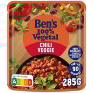 Ben's original riz 100% vegetal sauce micro ondable chili veggie 285g