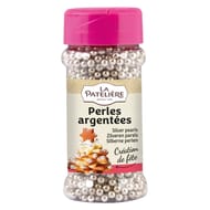 La patelière perles argentées en sucre 85g