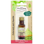 La patelière colorant vert liquide 20ml