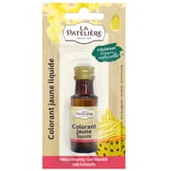 La patelière colorant jaune liquide 20ml