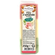 La patelière pâte d'amande tricolore 250g