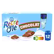 Récré o'lé goûter lacté chocolat 12x85g -1.020g