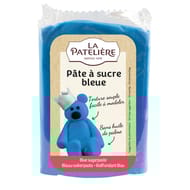 La patelière pâte à sucre bleue sans huile de palme 250g