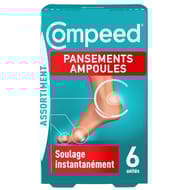 Compeed pansements ampoules mix format  boite x6