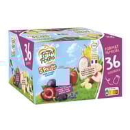 Pom'potes compotes gourdes 5 fruits violets et blancs x36 - 3240g