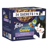 Félix sensations en gelée selection mixte 24x85g