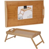 Plateau pour le lit bambou