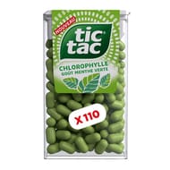 Tic tac bonbons pastilles chlorophylle x110-54g