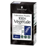 100% Végétale coloration poudre noir