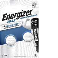 Energizer piles boutons CR 2032 ultimate lithium