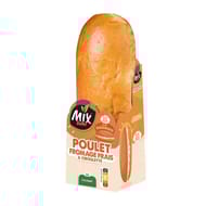 Mix buffet sandwich mini viennois poulet fromage frais 80g