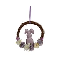 Couronne lapin naturel polyester