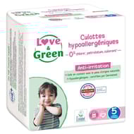 Love & green culottes hypoallergeniques et ecologiques t5 x 29