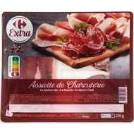 Carrefour classic assiette de charcuterie 200g