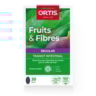 Ortis fruits&fibres regular comprimés x30