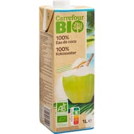 Carrefour bio eau de coco bio 1l