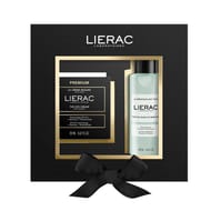 Lierac premium coffret anti age crème regard 20ml + démaquillant yeux 100ml