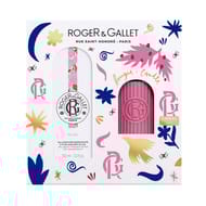 Roger&gallet coffret eau parfumée bienfaisante rose 100ml et sa bougie parfumée