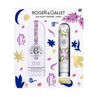 Roger&gallet coffret eau parfumée bienfaisante feuille de thé 30ml et sa crème mains 30ml