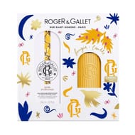 Roger&gallet coffret eau parfumée bienfaisante bois d'orange 100ml et sa bougie parfumée