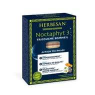 Herbesan noctaphyt tricolouche sommeil comprimés x15