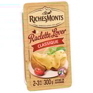 Richesmonts raclette classique tranchettes lover 300g