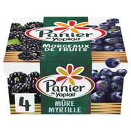 Panier de Yoplait standard mûres myrtilles 4x125g