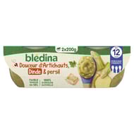 Blédina écrasé d'artichauts dinde des pays de la loire 2x200g