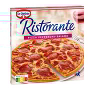 Dr oetker pizza ristorante salami mozzarell pesto 360g