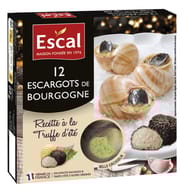 Escal 12 escargots de bourgogne à la truffe d'été